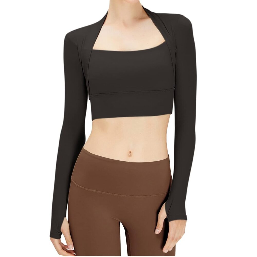 MICOSON (Size S) Halter Neck Workout Top
